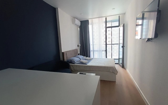 Uyutnaya Studiya dlya Dvoikh Apartments