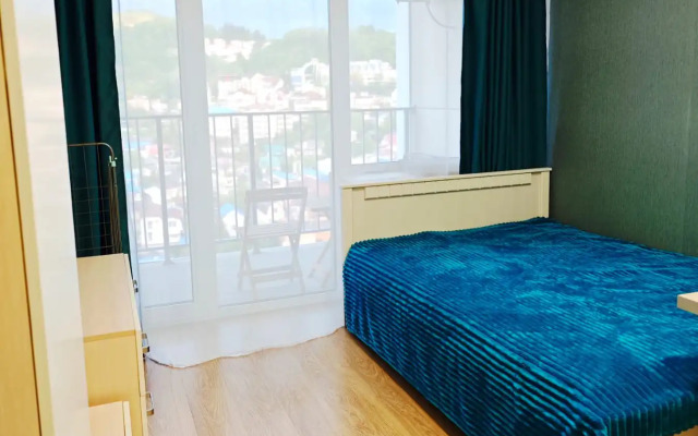 Квартира с видом на море с тремя спальными местами
