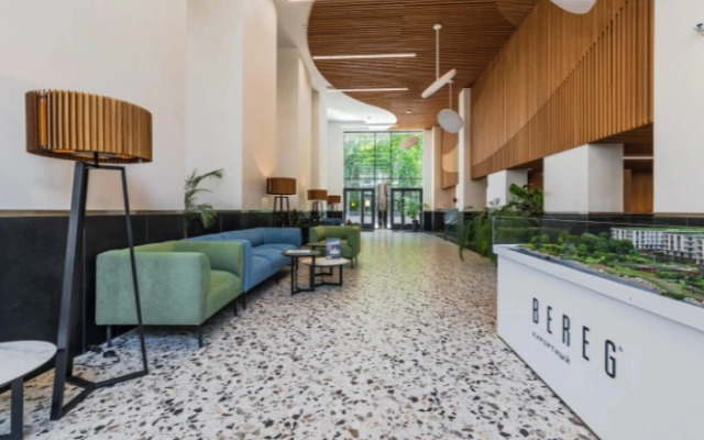 Апартаменты в доме с бассейном у Финского залива