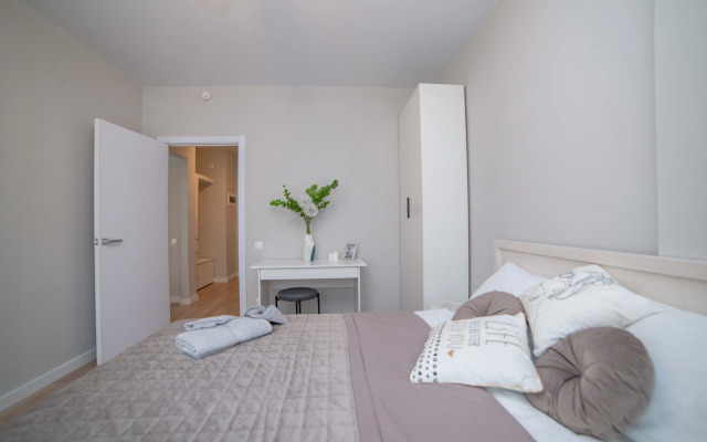 Квартира Евро-двухкомнатные BeGuest на Тверитина 41