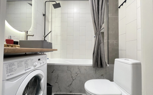 Апартаменты RemiAparts дизайнерская студия с ванной для 3-х гостей