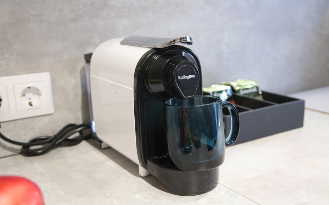 Апартаменты Уорхол - апельсин и капучино в интерьере с собственным двориком для BBQ в 10 минутах от центра