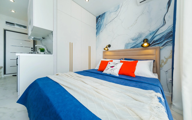 Апартаменты 131 с дизайнерским ремонтом в ЖК Кислород