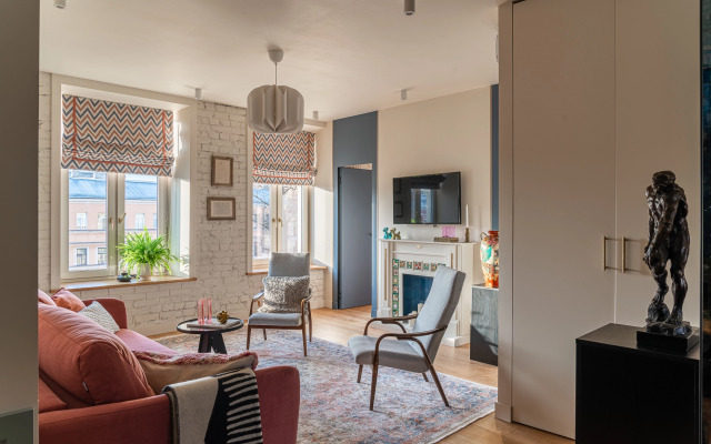 D Apartments с видом на канал Грибоедова