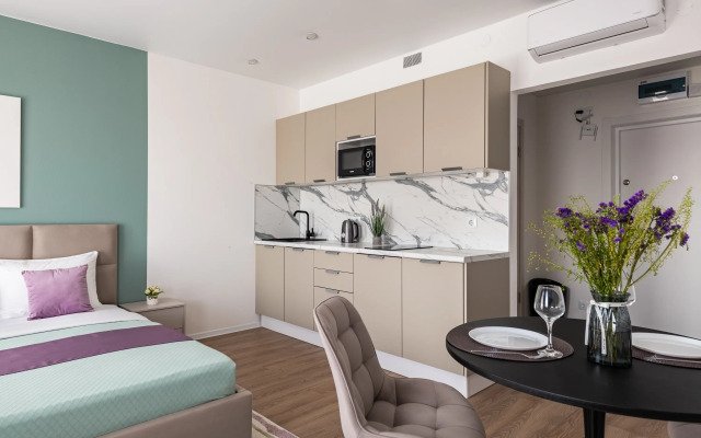 Lavandovye Sny - krasivyj vid na gorod s 31 etazha Flat