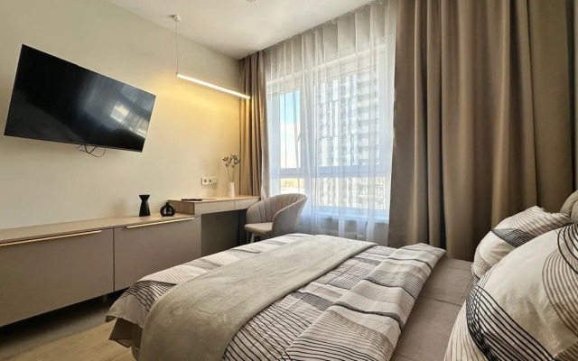 Апартаменты Шикарная студия у Жд Вокзала и ЛеманаПРО