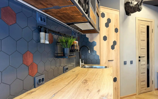 Апартаменты 3 минуты до Моря Для четверых