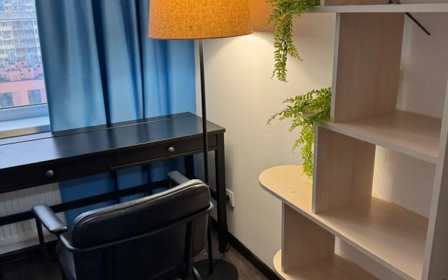 Квартира 1-комн с просторной кухней-гостиной