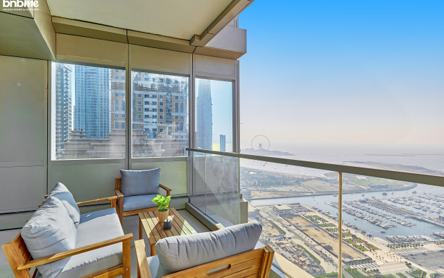 Апартаменты Bnbmehomes 54th Floor Sea View Heart of Marina - 5407