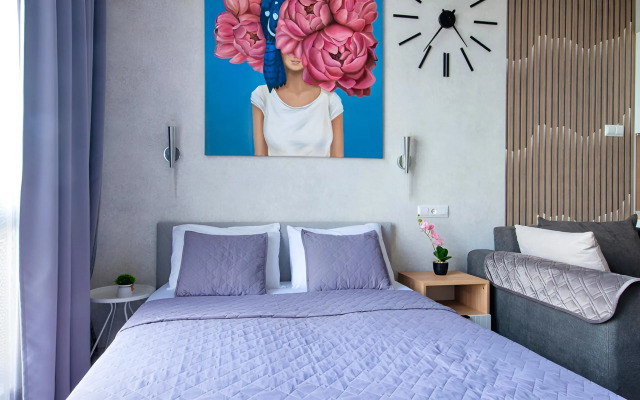 146/Dvyhyrovnevaya Studio v Slile Loft Flat