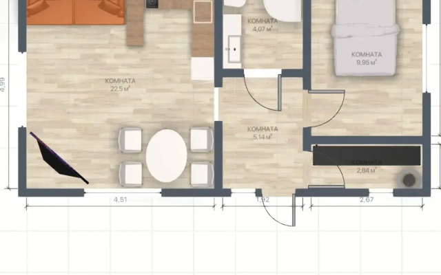 Гостевой дом Калина с сауной и камином