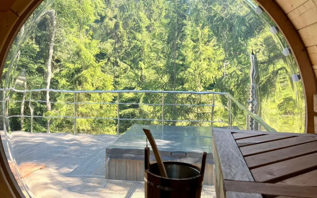 Частный дом с Джакузи и Баней у Леса и Озера