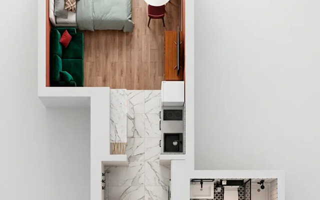 Комфортные апартаменты на 4х с кондиционером в ЖК Премиум класса в Адмиралтейском районе рядом с метро