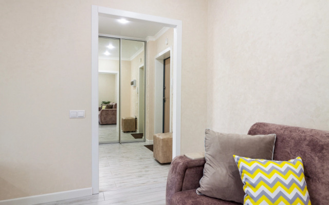 Kazan Chasha s vidom na uyutnii dvor Apartments