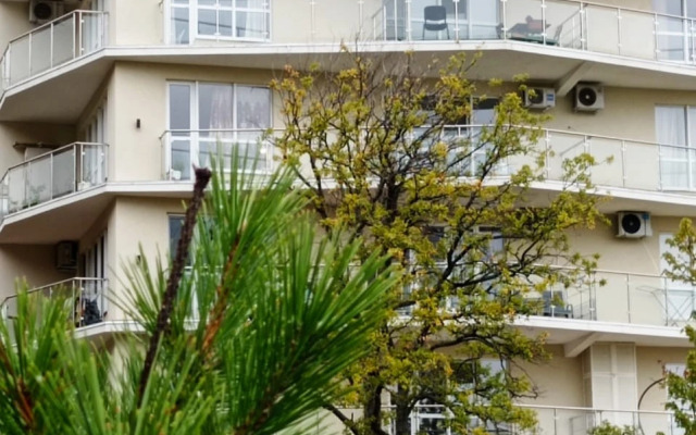 Квартира-студия с панорамным видом на горы