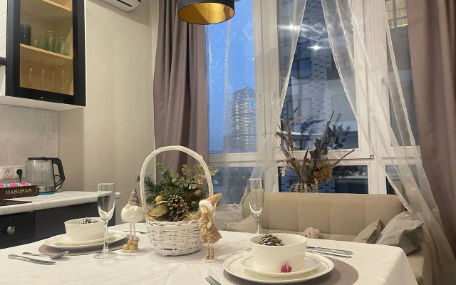 Апартаменты Monty Moscow рядом с набережной Москва реки