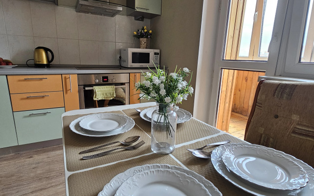 Квартира Светлая семейная квартира с видом на город