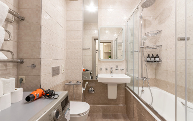 Tryokhkomnatnye s Vidom na Natsionalnuyu Biblioteku Apartments