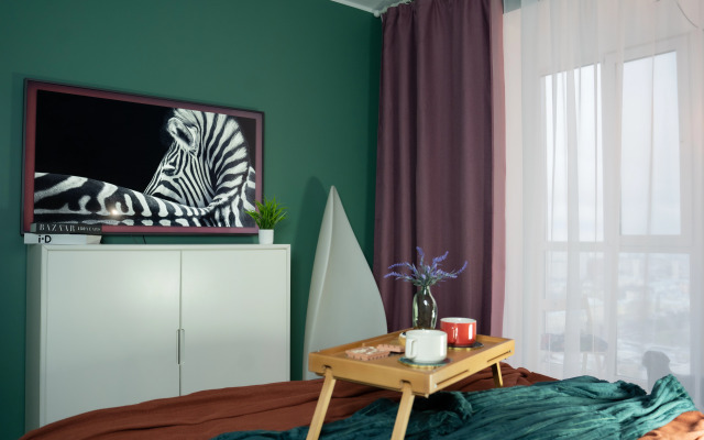 Квартира Уютные апартаменты с дизайнерским ремонтом