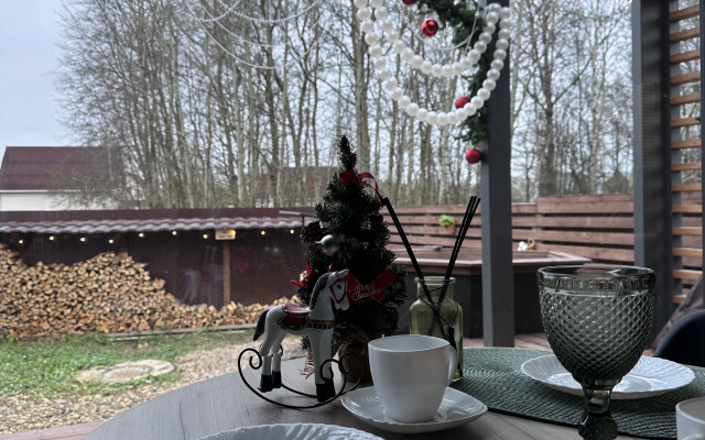 Частный дом Мини-дом с баней и чаном в Истре