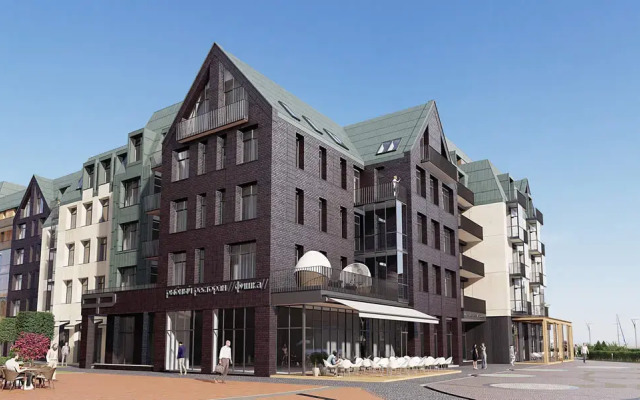 Квартира Букинг39 Четырехместная у Реки Преголь