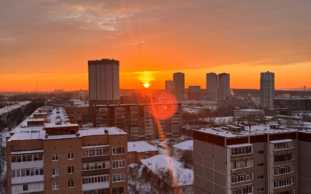 Квартира Студия с видом на рассвет