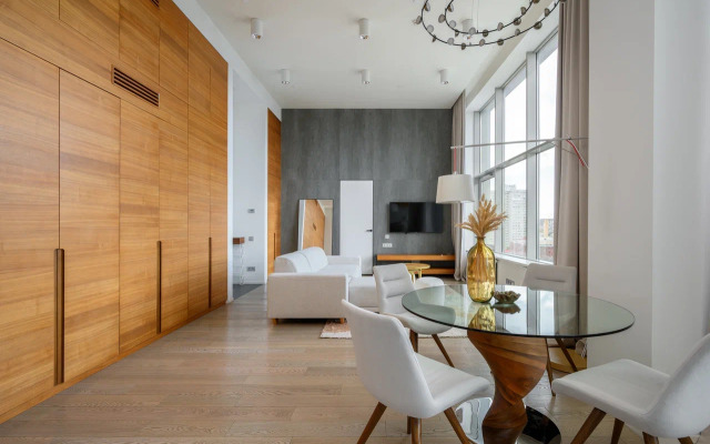 Апартаменты Стильный видовой апартамент в центре Москвы