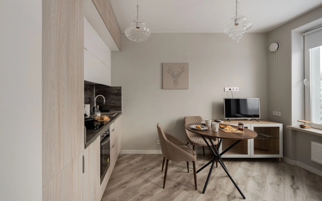 Апартаменты SMART LOFTS | Forest View на 13 этаже с видом на Останкинскую башню