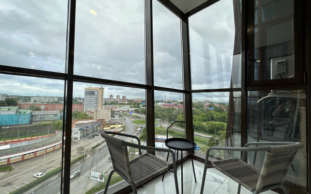 Studiya Na Vysokom Etazhe Apartments