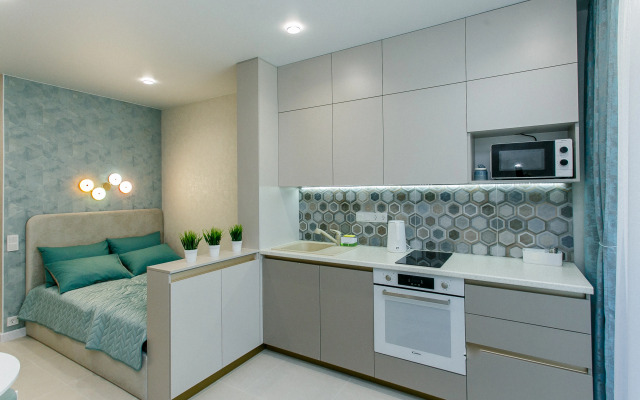 Апартаменты Студия ЖК Кислород с видом на горы