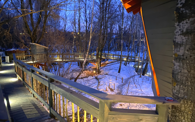 Lapochkino Gnezdo Dom Na Dereve Guest house