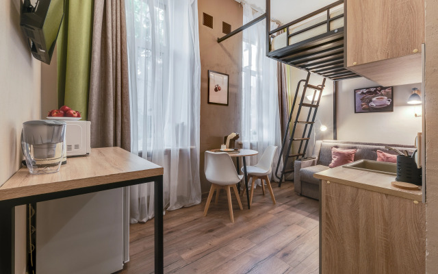 Апартаменты Капучино Двухуровневые в Центре Санкт-Петербурга