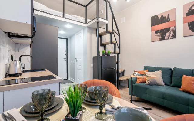 Sovremennaya Studiya V Serdtse Peterburga Flat