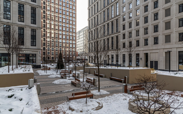 Квартира Moscow Deluxe Apartments Silver Fountain Studio