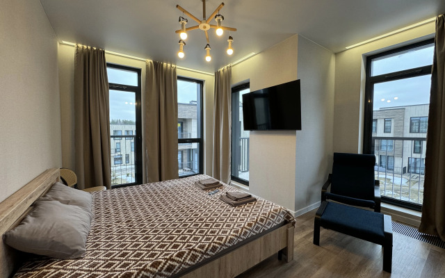 Apartamenty Okhta Adventure Park S Dvumya Spalnyami Apartments