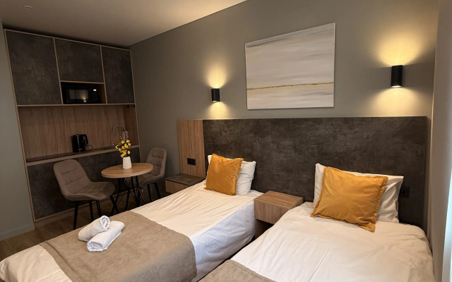 Квартира Уютная Студия с красивым видом на Ленинский проспект