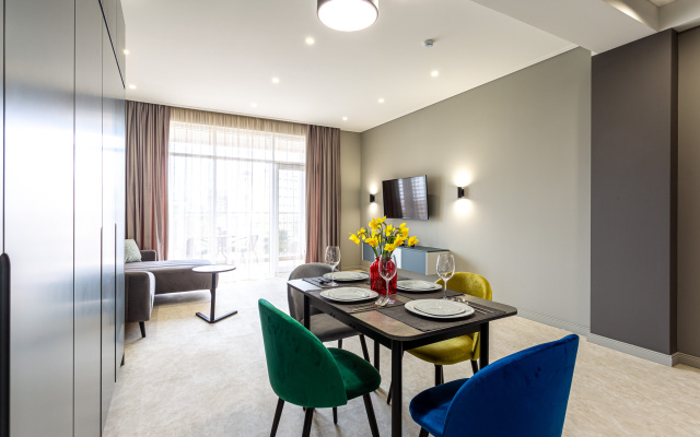 Апартаменты Red Apartments Светлана Парк Моника