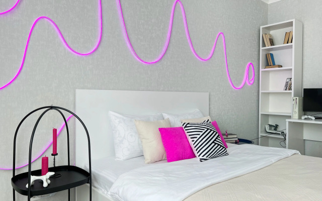 Квартира Эксклюзив от Kravc Group Кибер с Неоновым Стилем