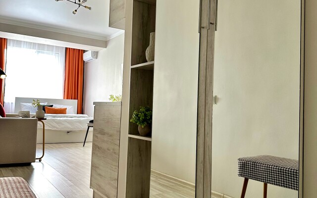 Studiya Dendi s Vidom na Gory Flat