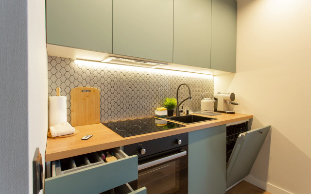2-Kh Komnatnye v Ekostile v Tsentre Apartments