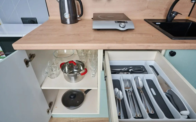 Апартаменты с Видом на Город Гармония Светлый Дом