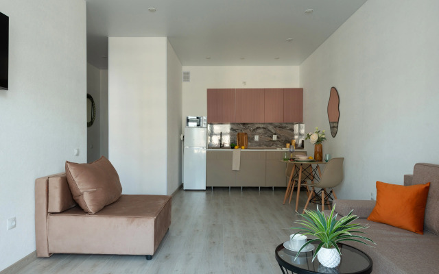 Апартаменты ЖК Акватория возле реки