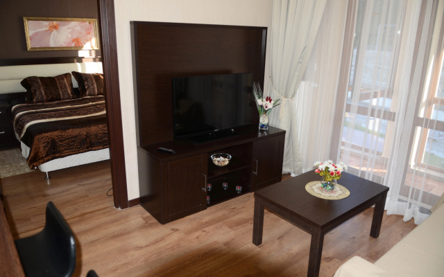 2-Bedroom Apartment with River and Mountain Views