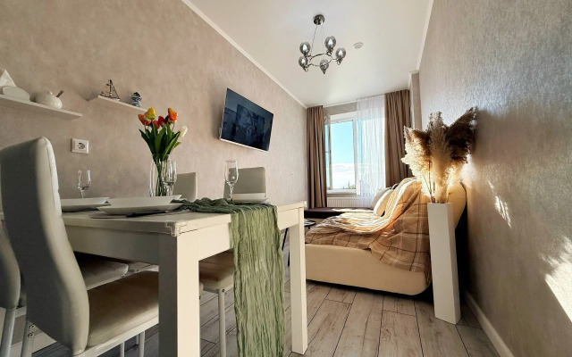 Квартира Евродвушка с видом на море. Для четверых