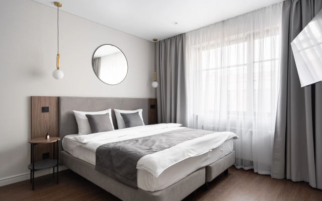 Апартаменты с Невой в апарт-отеле VIDI