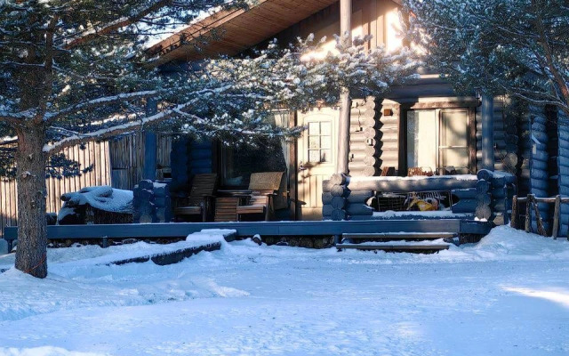 Гостевой дом на берегу реки в Карелии