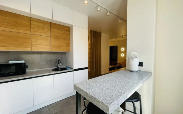 Апартаменты Apartburo Студио в бельэтаже у моря