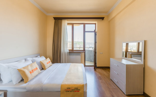 2BR Sunny Cityscape/City View/Self check-in/Keygo 46 Apartments