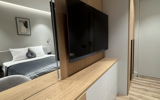 Апартаменты Люкс с видом на Москва-Сити