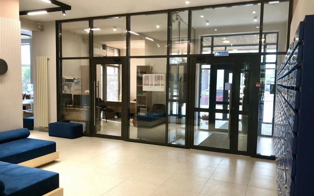 Квартира Уютная cтудия в дoме комфорт-клaсcа Рoманoв New Life